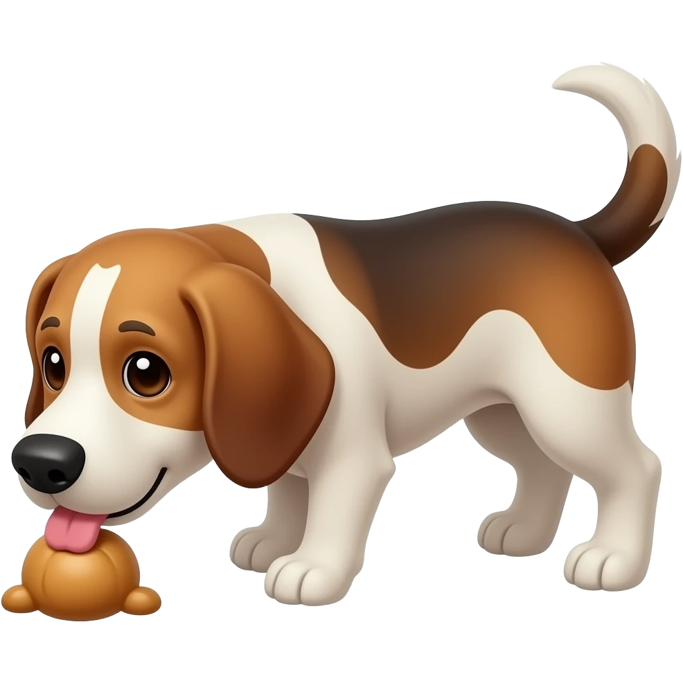 dog peeing emoji