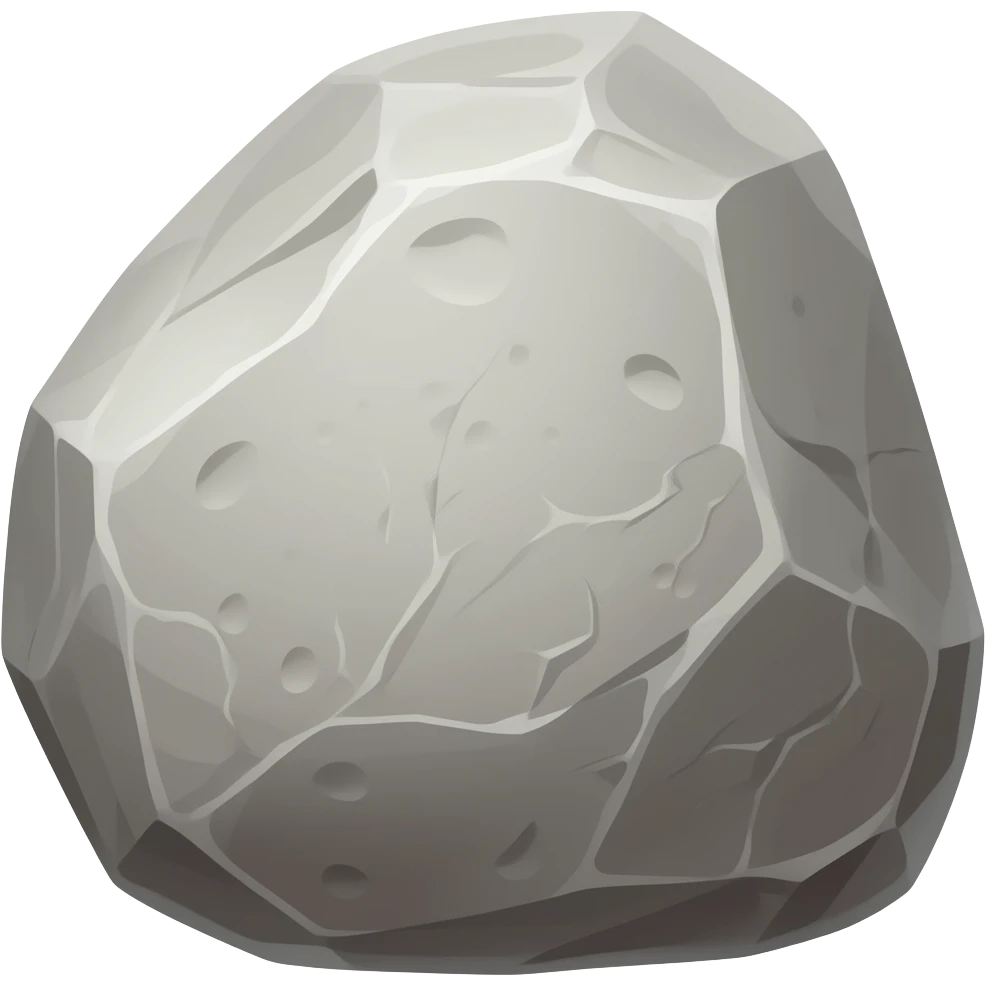 defined rock emoji