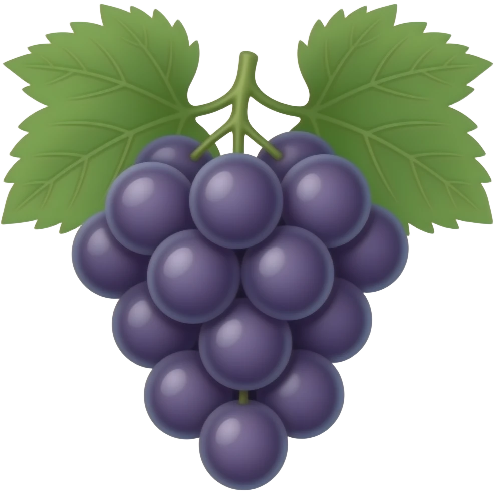 The Plump Grapes emoji
