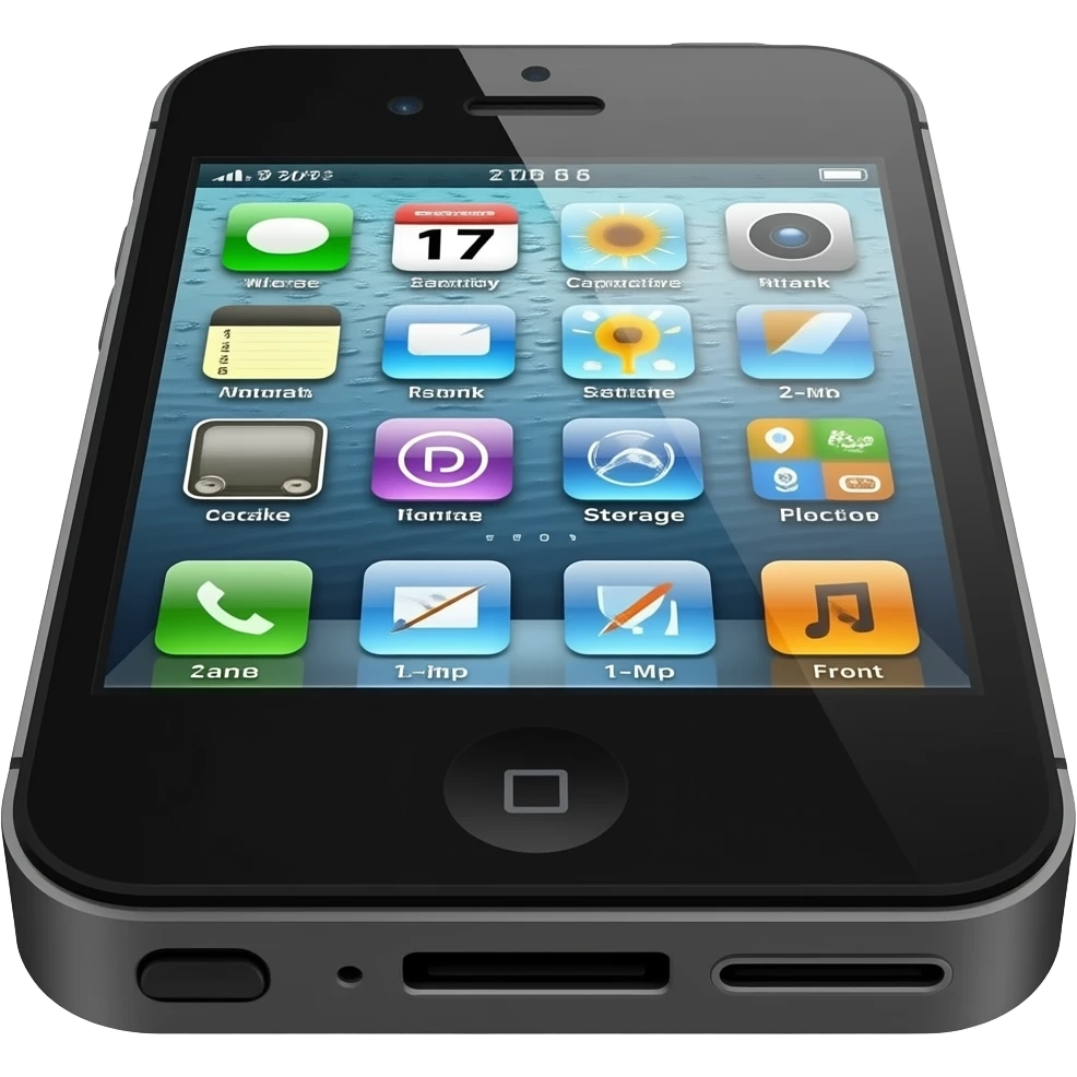 2nd generation iPod Touch realist emoji
