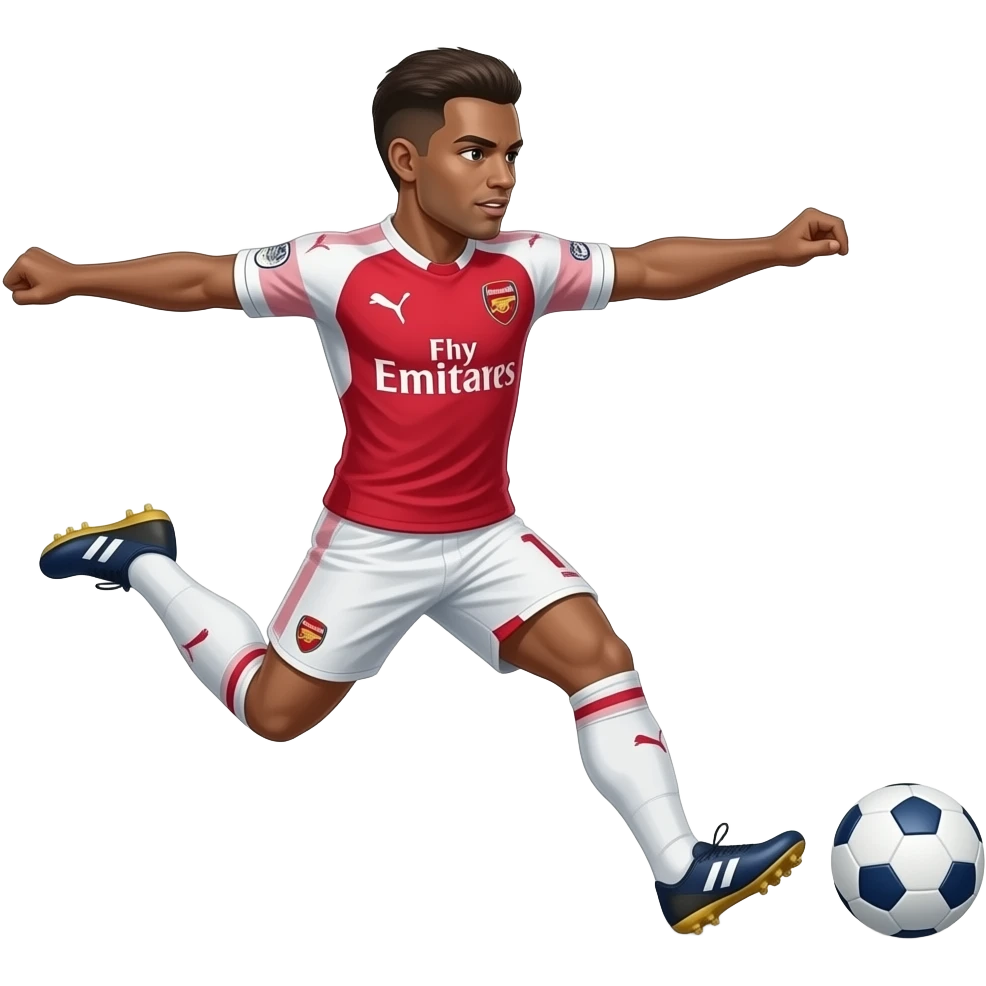 Arsenal cannon shooting Westham hammers emoji