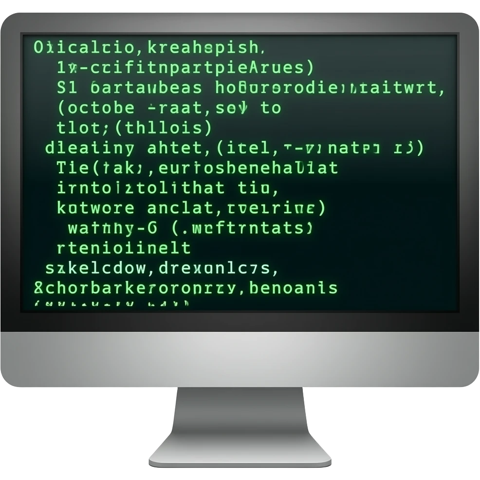 Make a hacker code emoji