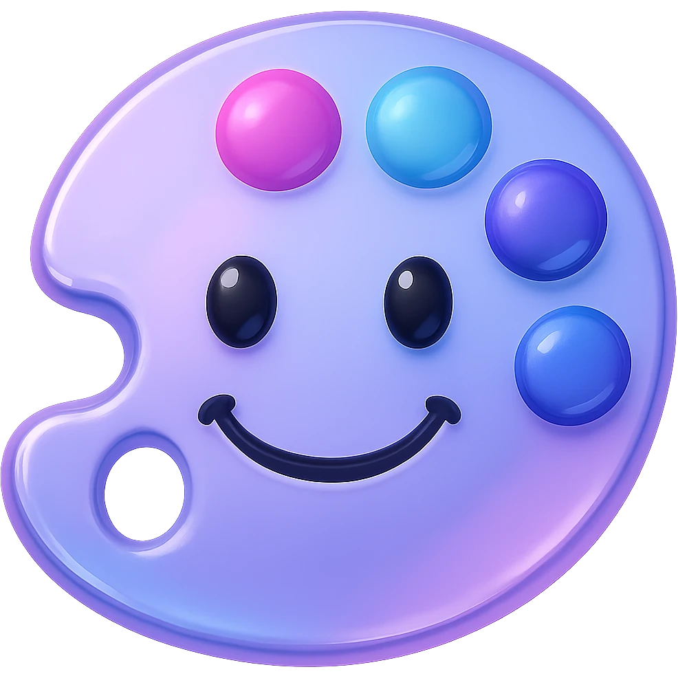 {
  "title": "3D Skeuomorphic Emoji Icon Schema",
  "type": "object",
  "properties": {
    "object": {
      "type": "string",
      "description": "Name of the object to be represented (e.g., 'money bag', 'camera', 'pizza')."
    },
    "style": {
      "type": "string",
      "enum": ["3D skeuomorphic emoji"],
      "description": "Visual style to be used for rendering."
    },
    "materials": {
      "type": "object",
      "properties": {
        "base": {
          "type": "string",
          "description": "Primary material texture, e.g., 'smooth cloth', 'metallic', 'plastic'."
        },
        "details": {
          "type": "array",
          "items": { "type": "string" },
          "description": "Secondary materials or embellishments (e.g., rope, buttons, stitching)."
        }
      }
    },
    "colors": {
      "type": "object",
      "properties": {
        "baseColor": {
          "type": "string",
          "description": "Main color of the object (e.g., '#F5DEB3' for a beige sack)."
        },
        "accentColors": {
          "type": "array",
          "items": { "type": "string" },
          "description": "Accent or highlight colors (e.g., yellow for dollar sign)."
        }
      }
    },
    "lighting": {
      "type": "object",
      "properties": {
        "type": {
          "type": "string",
          "enum": ["soft", "ambient", "studio"],
          "description": "Lighting type used to shade and define volume."
        },
        "shadows": {
          "type": "boolean",
          "description": "Indicates if soft drop shadows are used."
        }
      }
    },
    "geometry": {
      "type": "object",
      "properties": {
        "dimensionality": {
          "type": "string",
          "enum": ["3D"],
          "description": "Indicates that object is rendered in 3D."
        },
        "roundedEdges": {
          "type": "boolean",
          "description": "Indicates if object has smooth, rounded edges."
        }
      }
    },
    "expression": {
      "type": "string",
      "enum": ["playful", "realistic", "friendly"],
      "description": "Overall emotional tone of the icon."
    },
    "background": {
      "type": "string",
      "enum": ["transparent", "white", "gradient"],
      "description": "Background type for the rendered emoji."
    }
  },
  "required": ["object", "style", "materials", "colors", "lighting", "geometry", "expression", "background"]
}

palette emoji