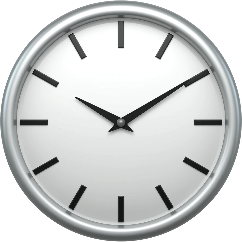 Clock Hands emoji