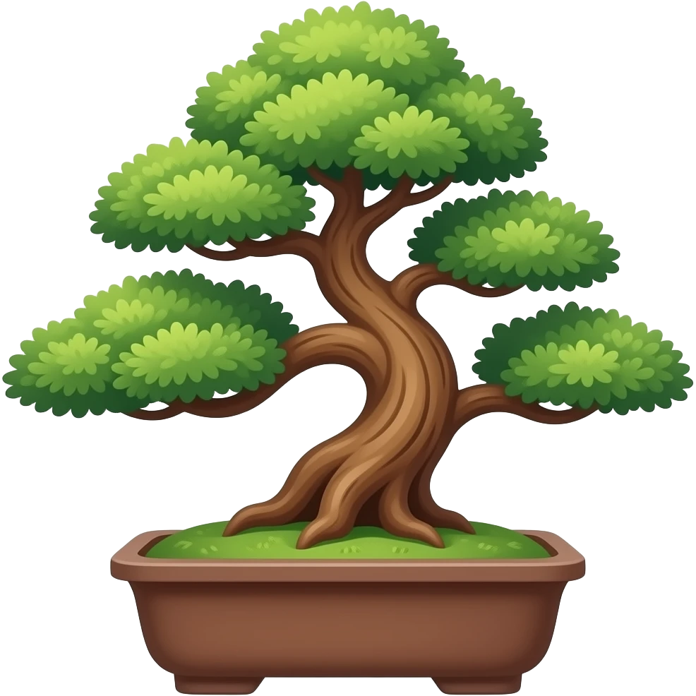 Зроби бонсай як на фото emoji