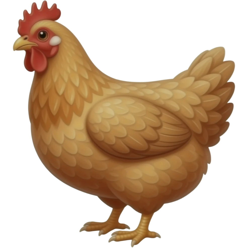 chicken emoji