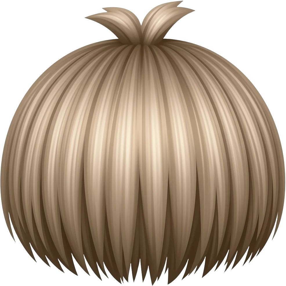 Produto de cabelo emoji