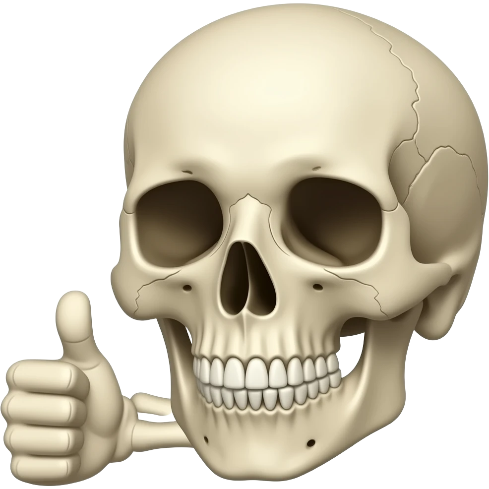 💀😮‍💨👆🏻 emoji