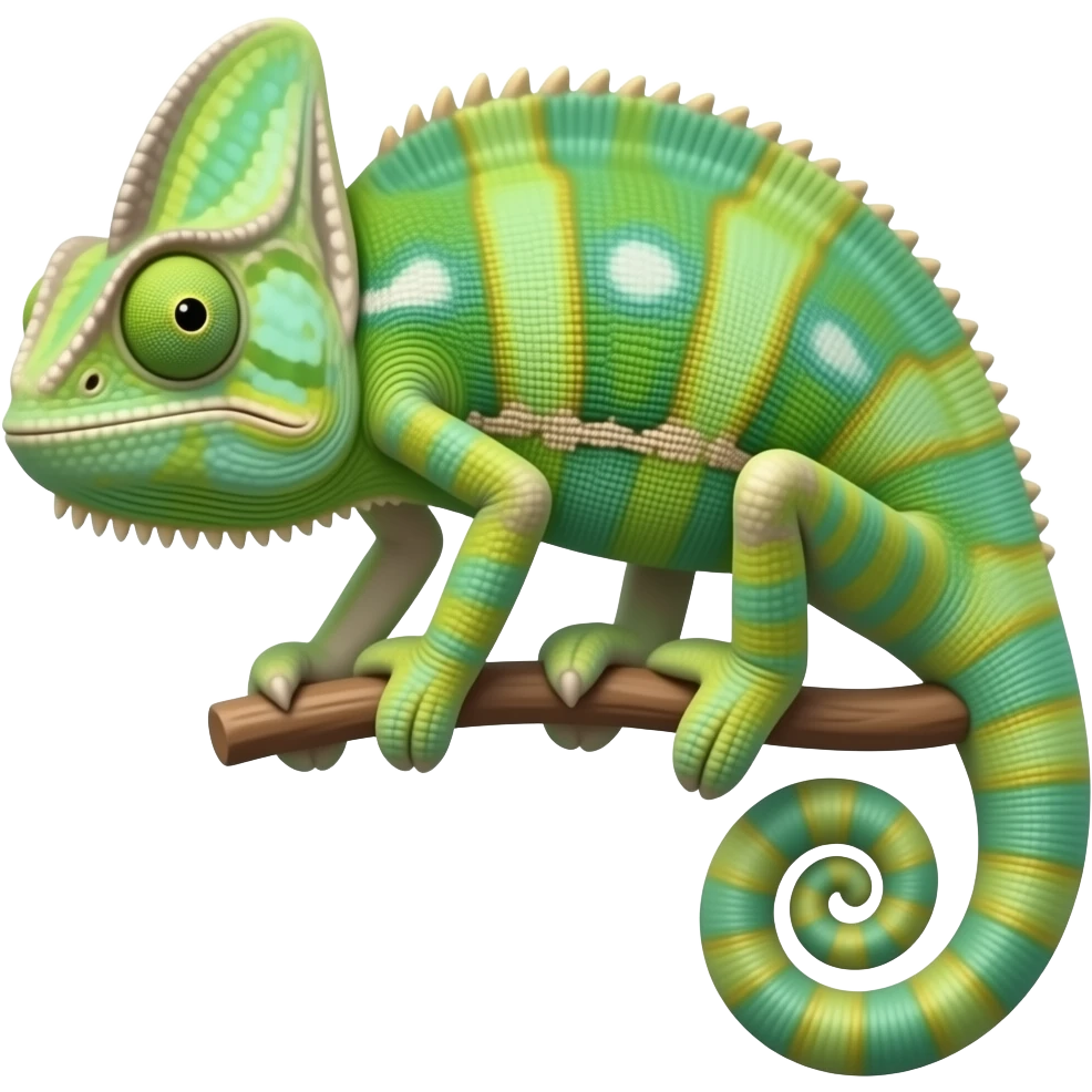 Chane the chameleon emoji