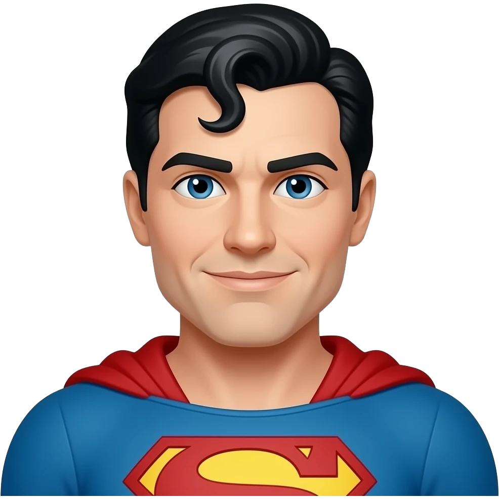 SUPERMAN FACE emoji