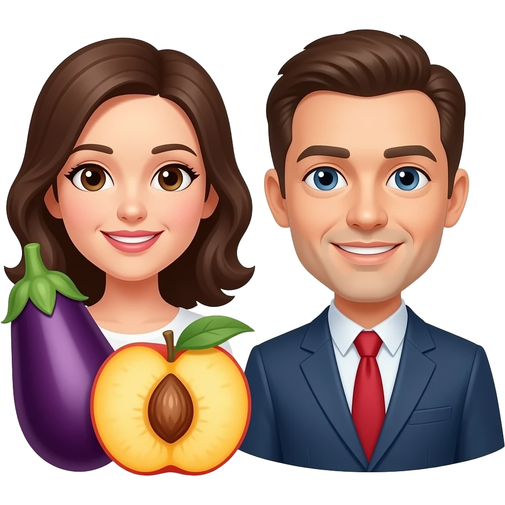 👩🍆🍑🧑 emoji