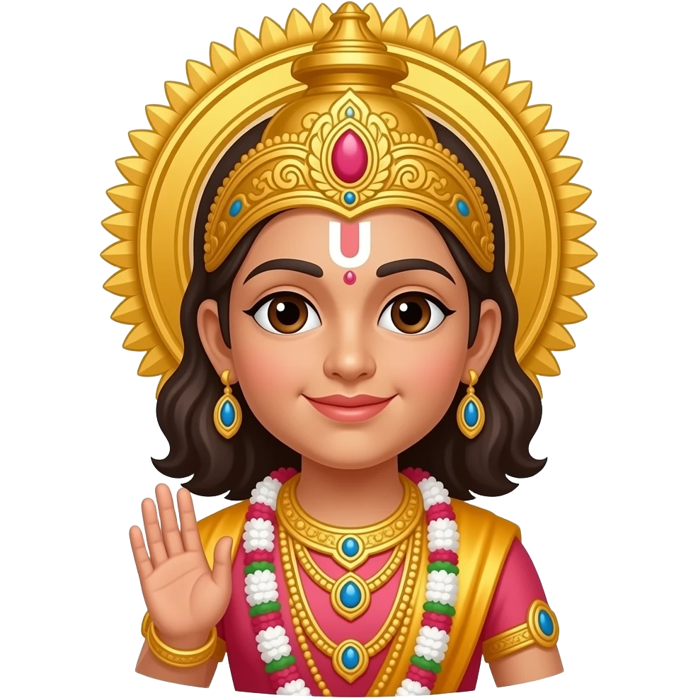 Radhe Radhe emoji