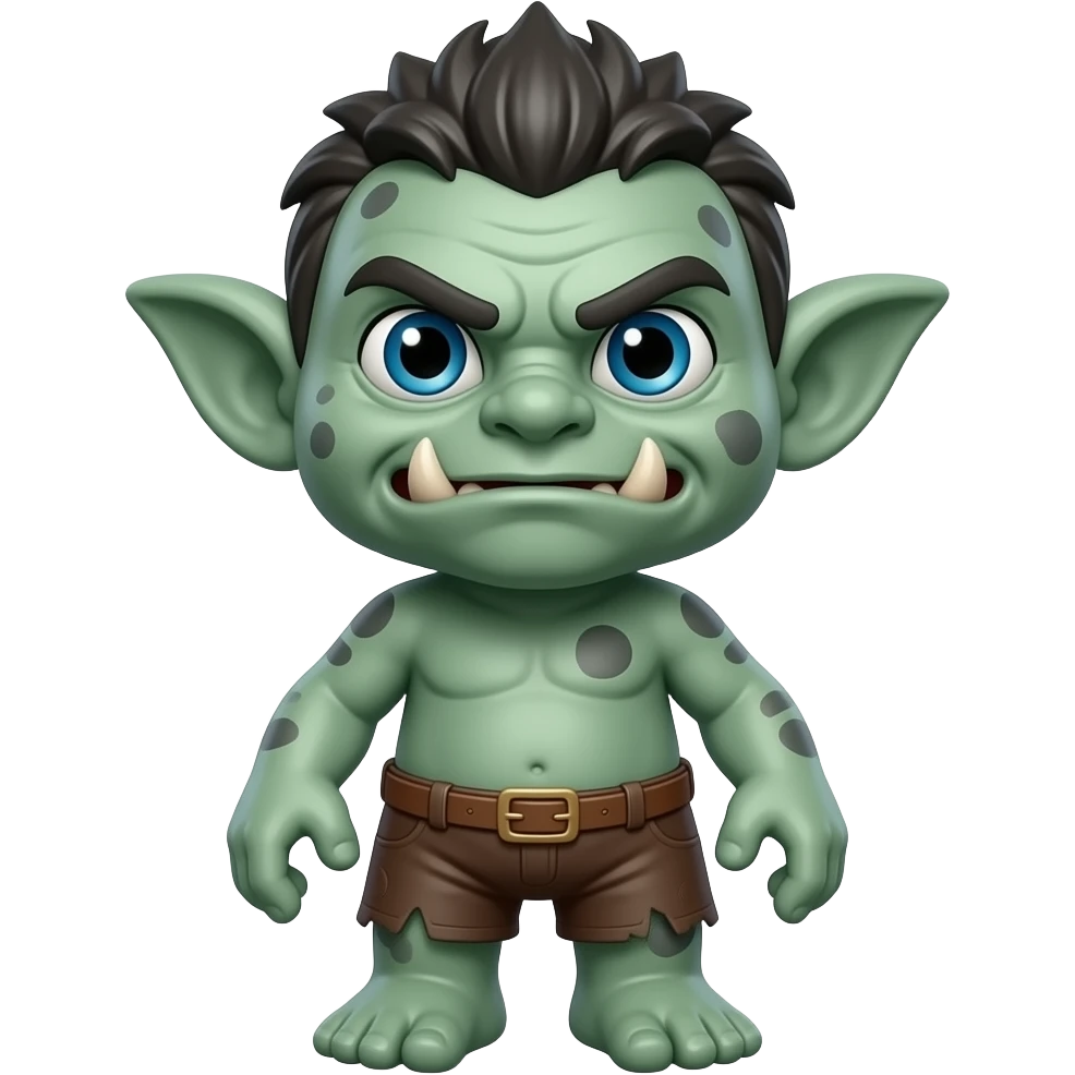 A troll doll's evolved form level 5 emoji
