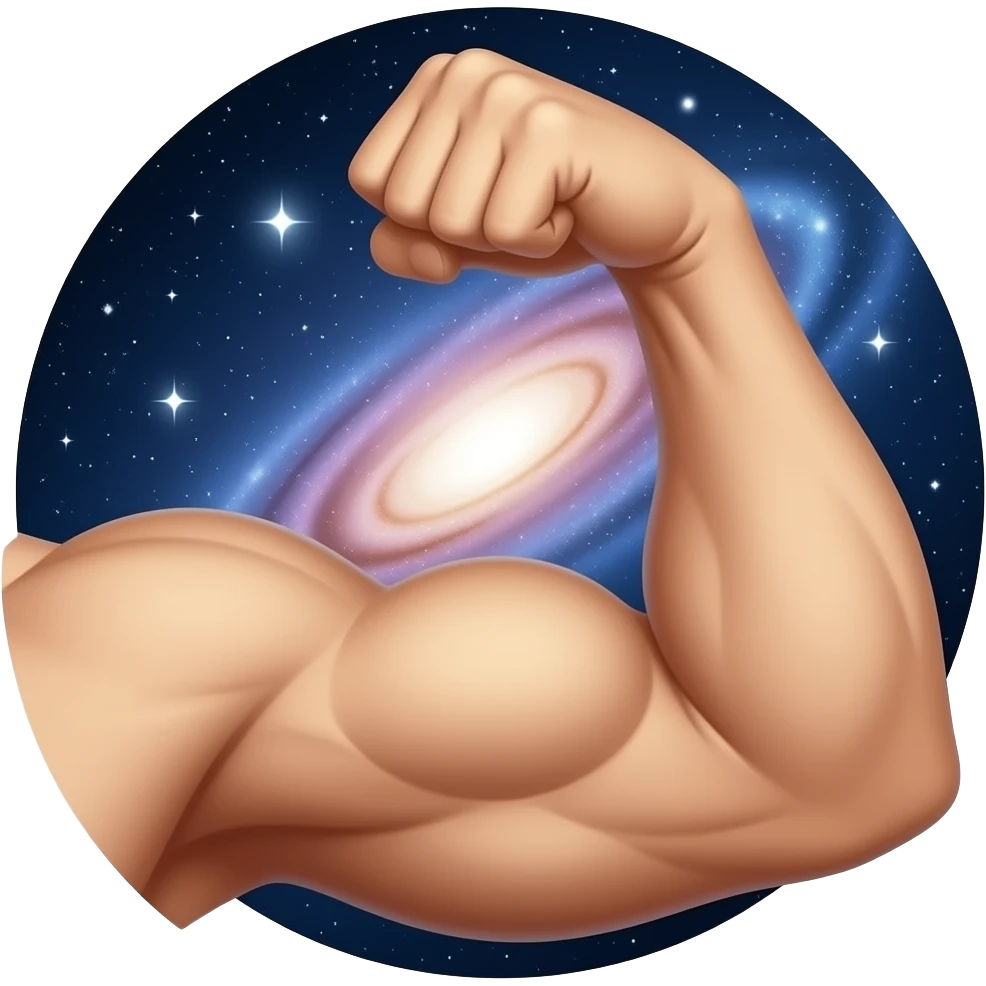 🌌💪 emoji