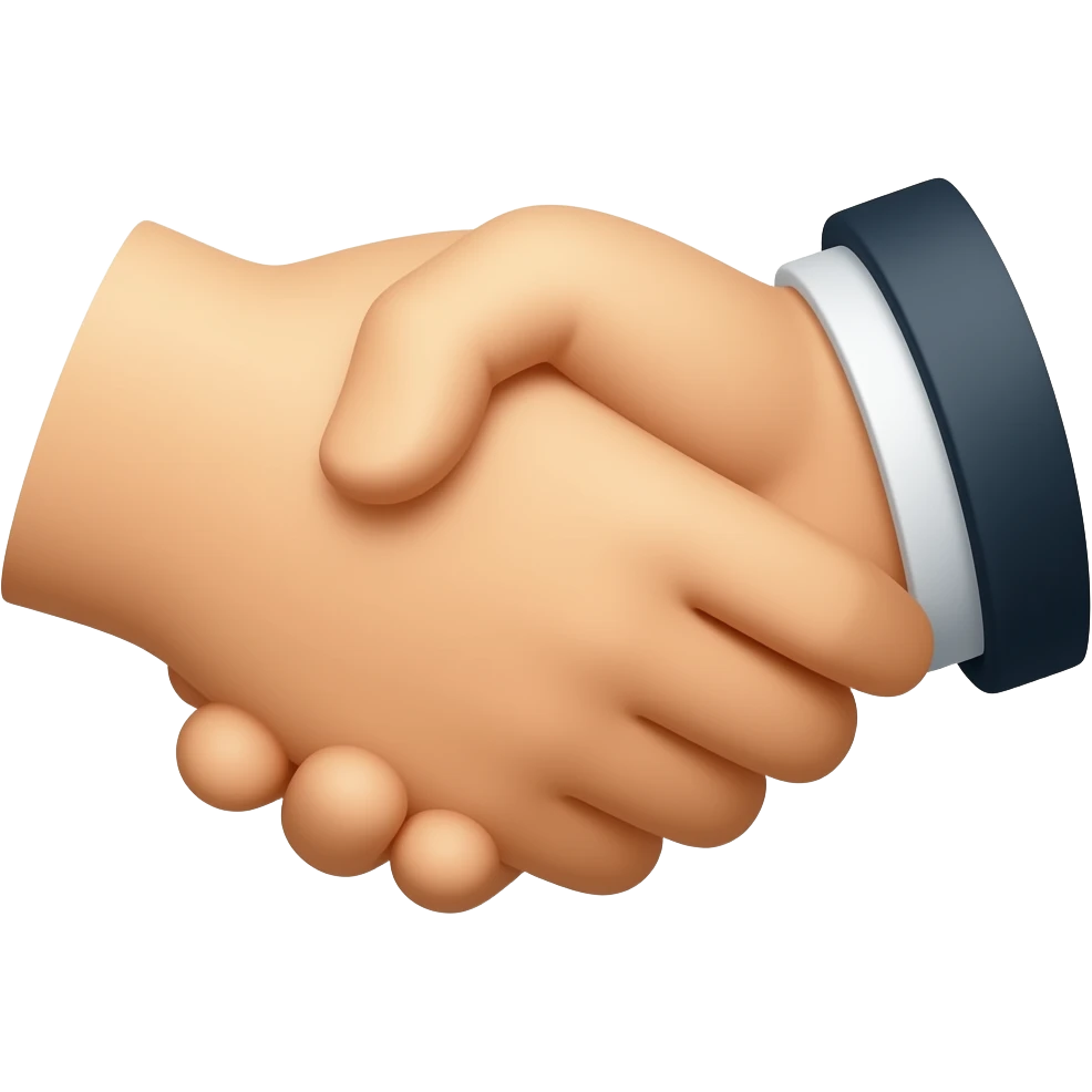 Handshake emoji