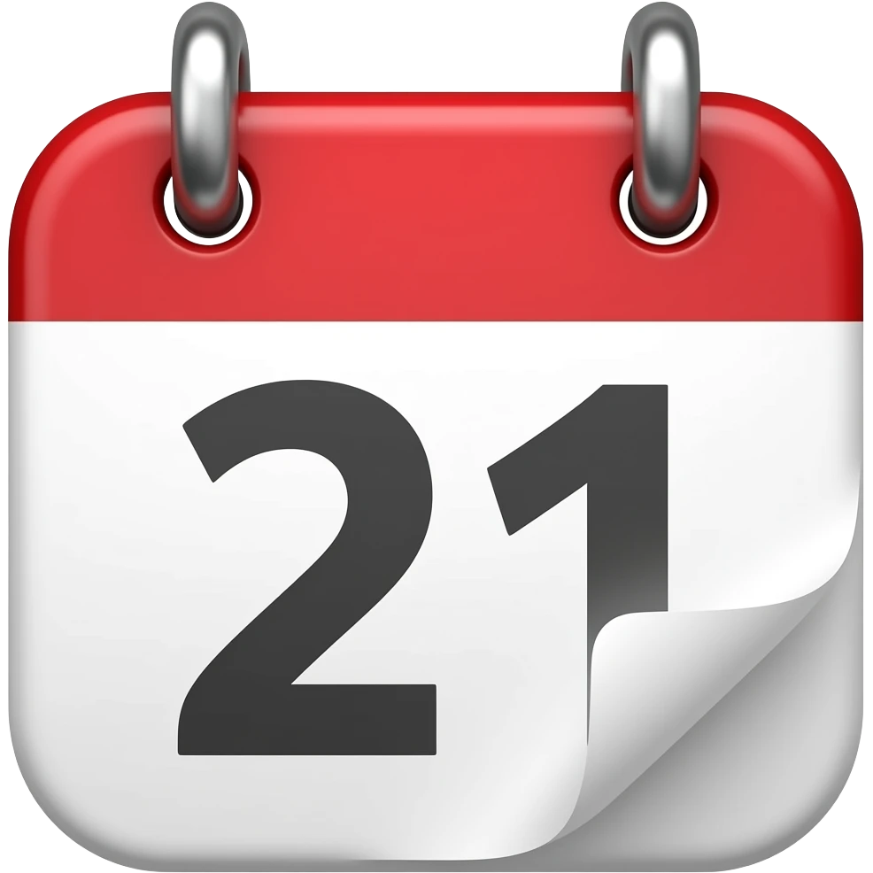 CALENDAR emoji