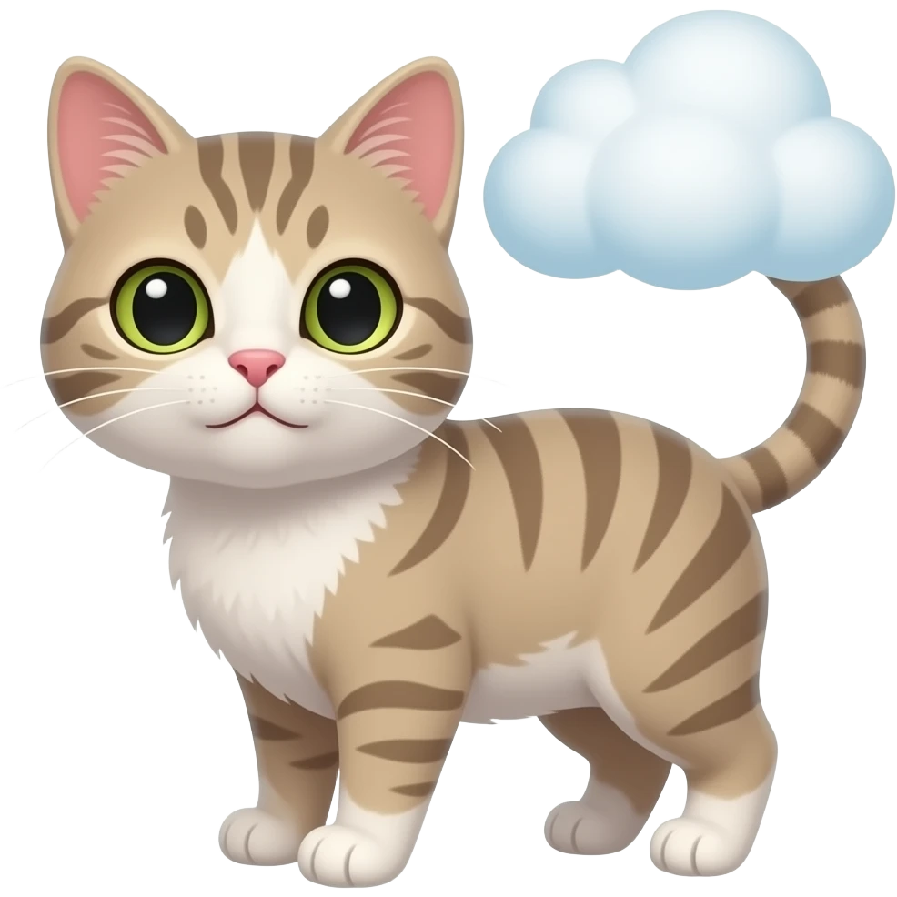 Cloud Cat emoji