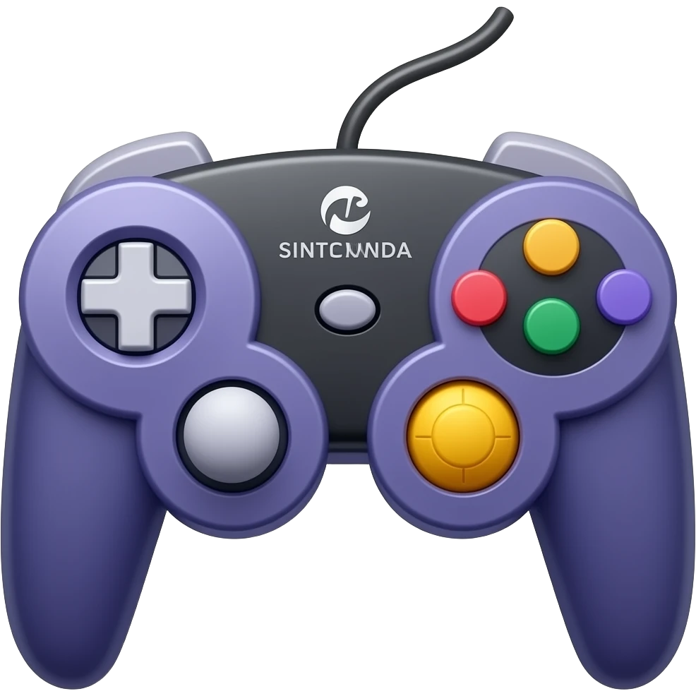 Nintendo GameCube controller emoji