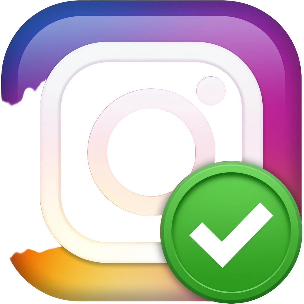 Instagram verification icon emoji