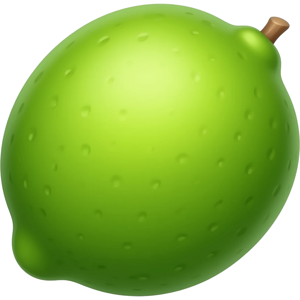 Lime emoji