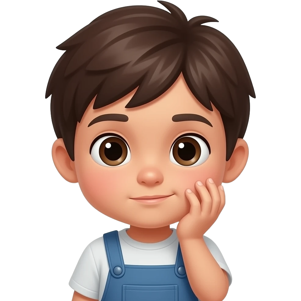 kid focus mind emoji