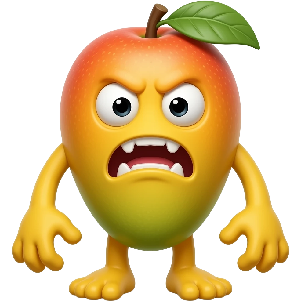 Mango loco monster emoji