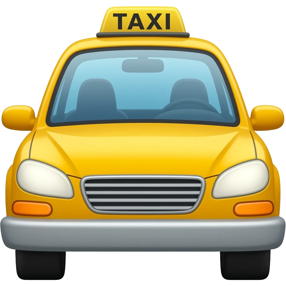 taxi emoji