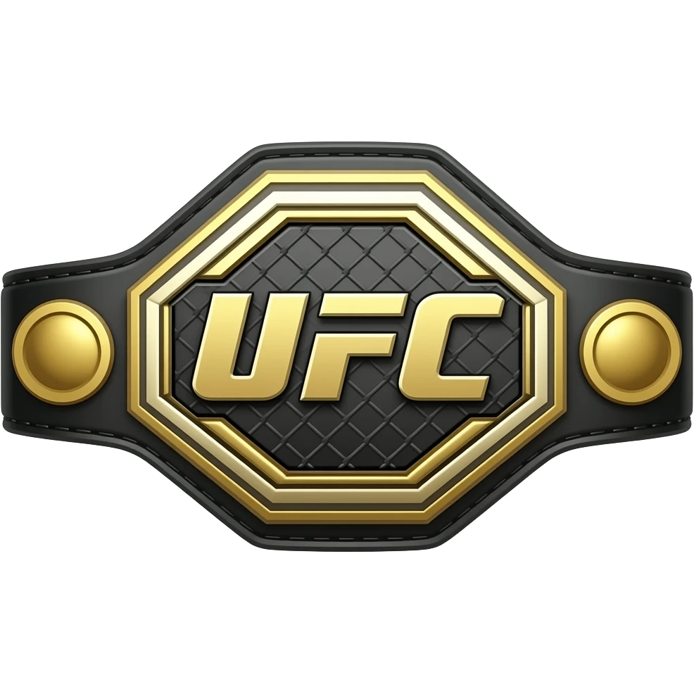 UFC belt emoji