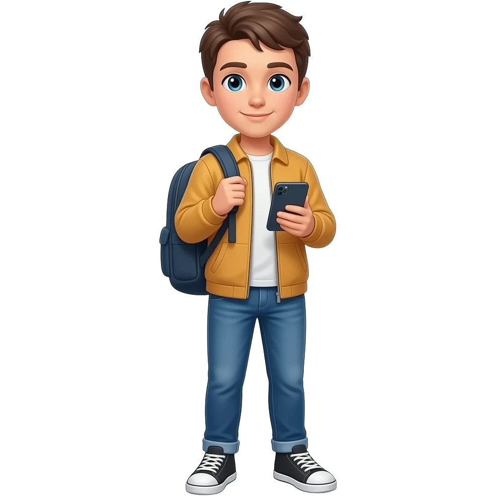 adolescente pagando full body emoji