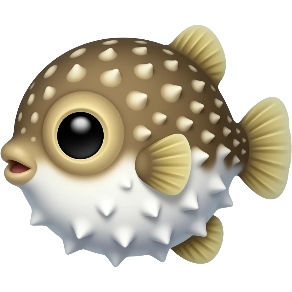 cute Puffer fish emoji