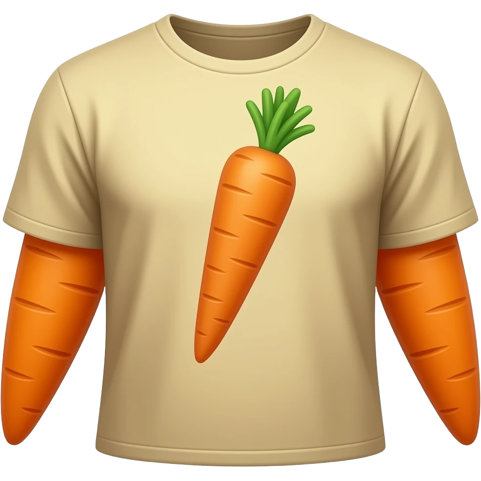 মুলার মতই সিস্টেম টা হবে গাজরের পোশাক emoji