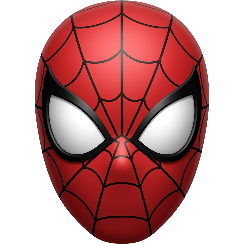 Make spiderman mask emoji emoji