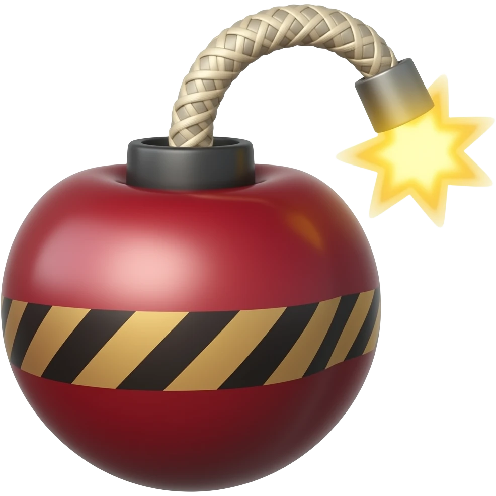 cherry bomb emoji