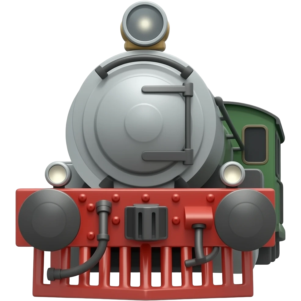 Train Engine from Top down View emoji