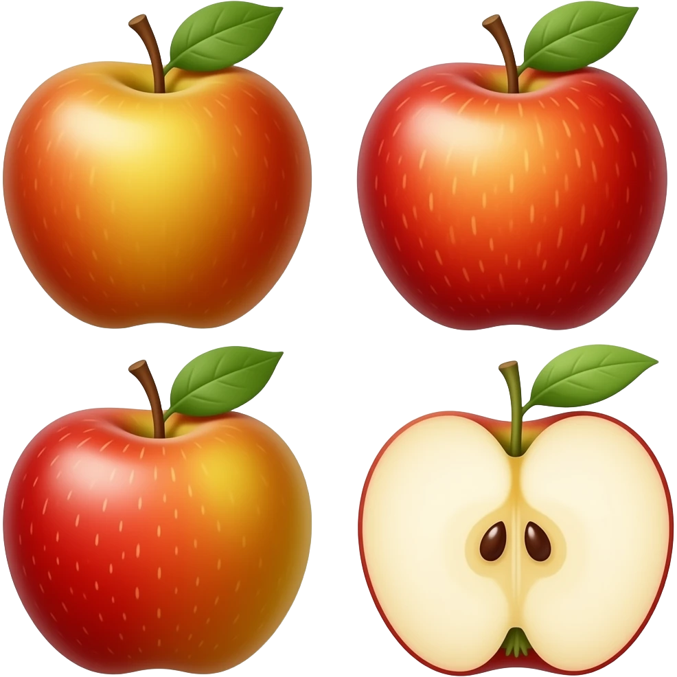 5+🍎 emoji
