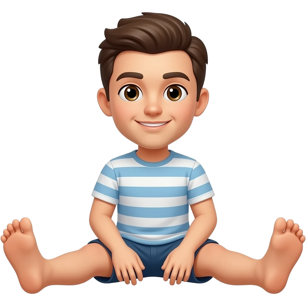 Two legs open emoji