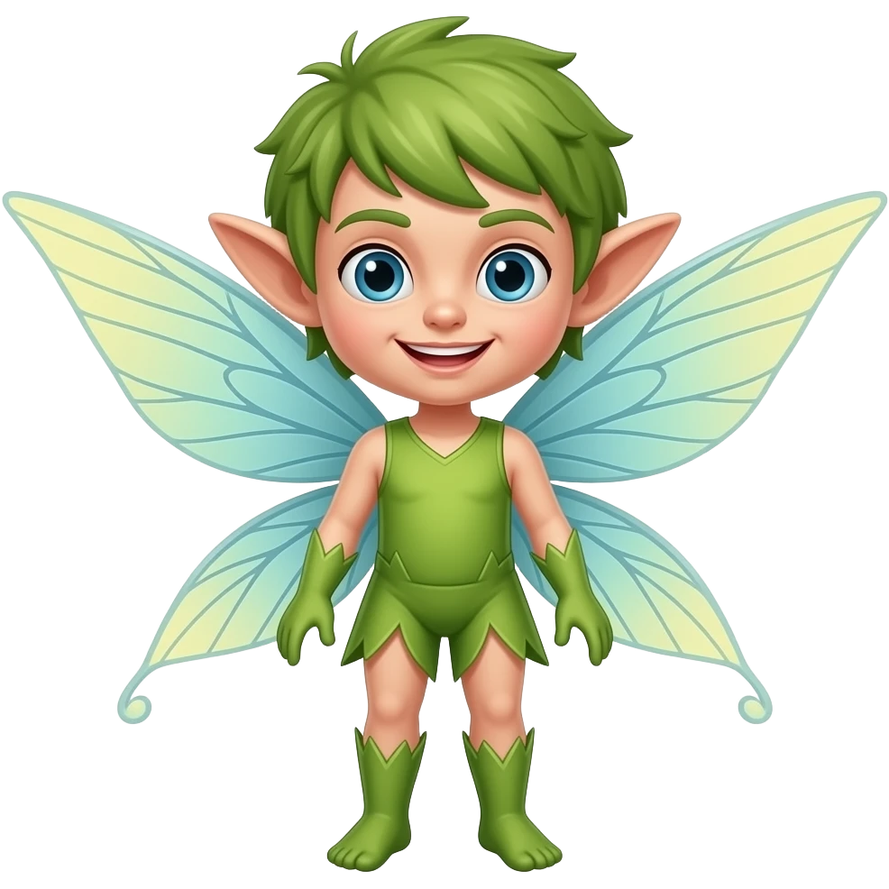 Winged Pixie full body emoji
