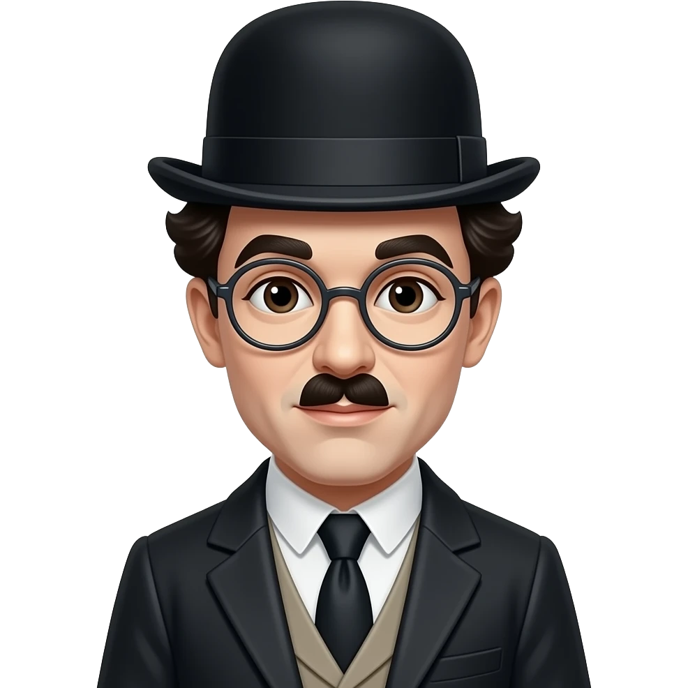 charles chaplin emoji