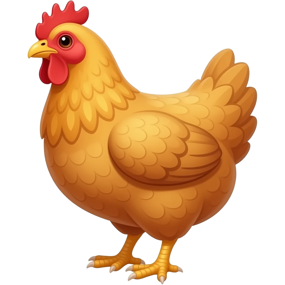chicken emoji