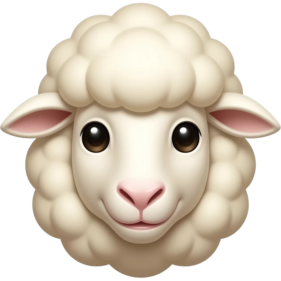 sheep face emoji