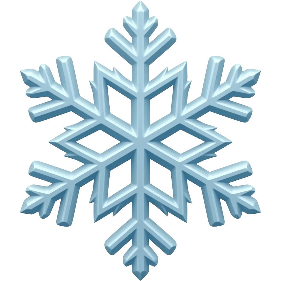 Snow flake emoji