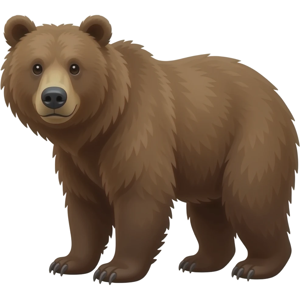 brown bears emoji