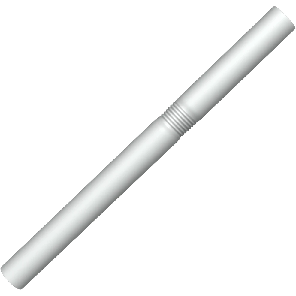 Just plastic straw emoji | AI Emoji Generator