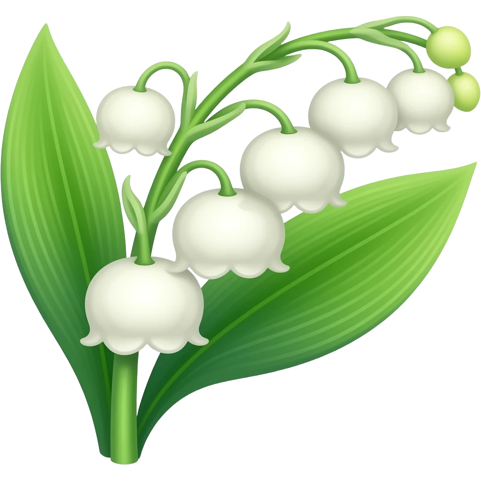 Lily of the valley emoji