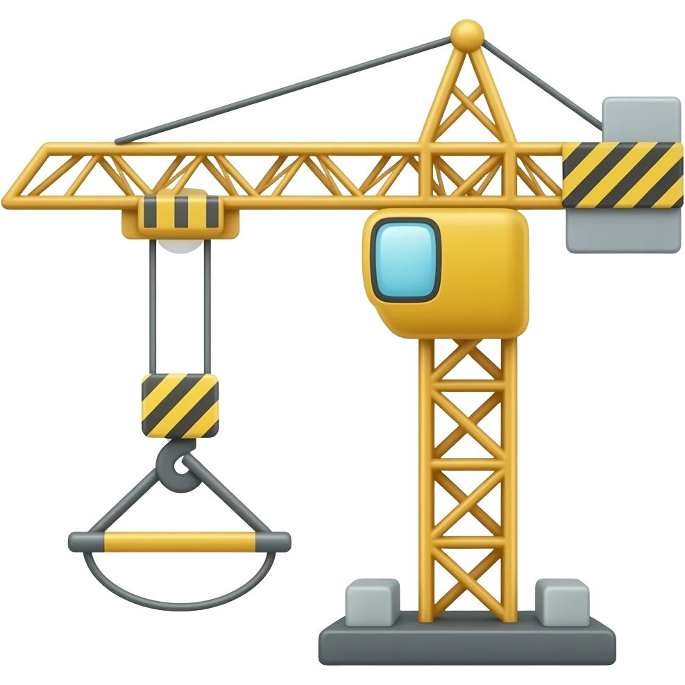 construction crane emoji