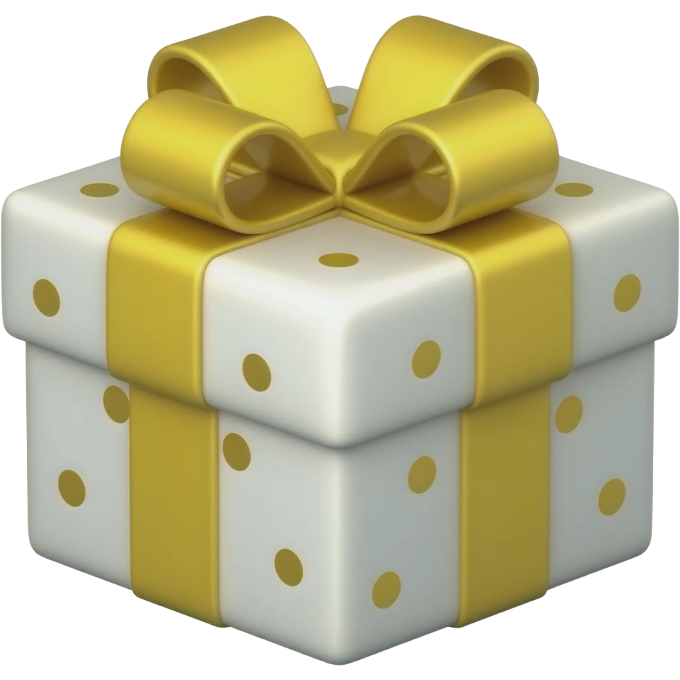 Birthday gift emoji