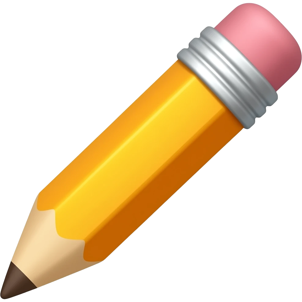 pencil emoji