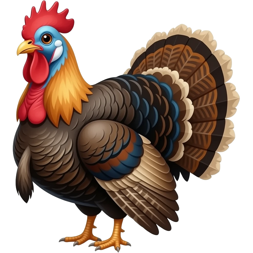 🦃🐓 emoji