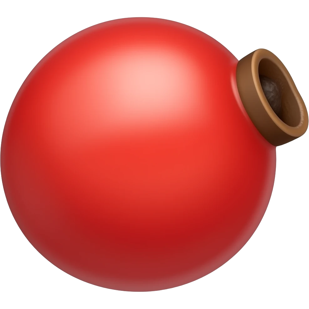 нарисуй ягоду шиповника emoji