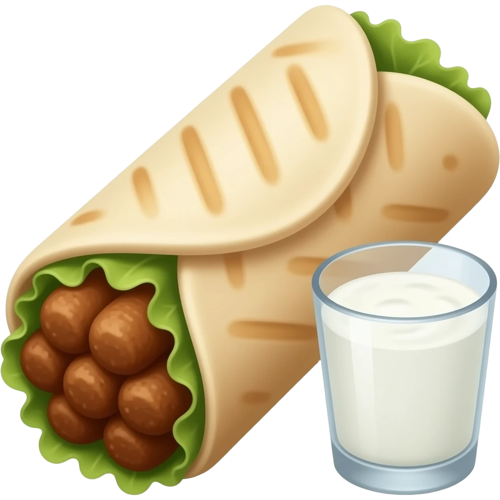 Döner ayran emoji